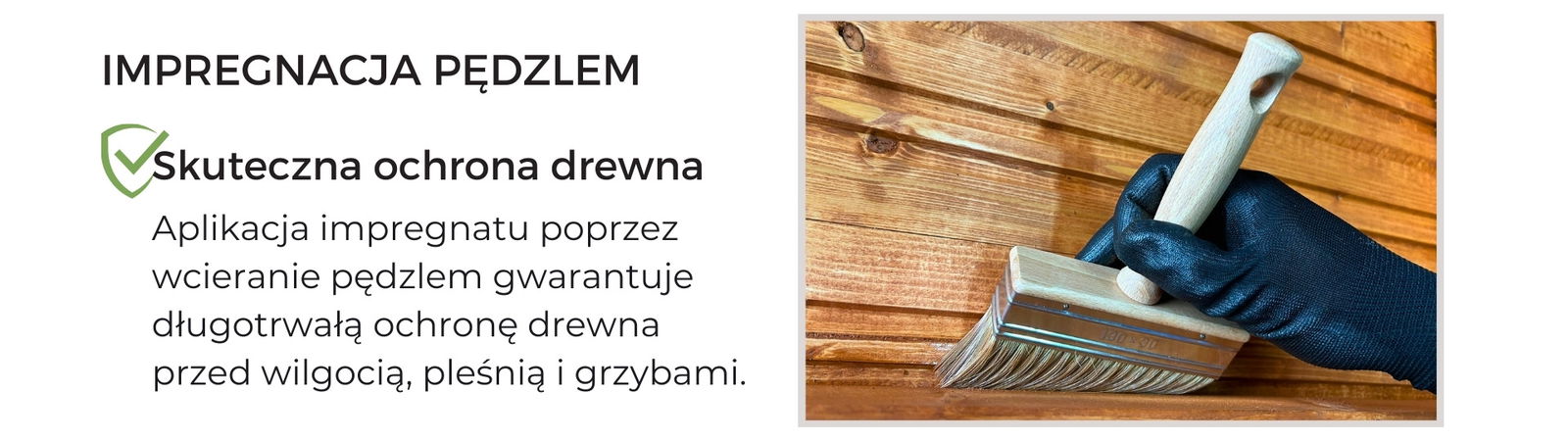 Proces impregnacji altany ogrodowej pędzlem, zapewniający skuteczną ochronę przed wilgocią, pleśnią i grzybami.